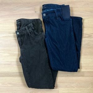 Gap Maternity Skinny Jeans Bundle - black and blue
